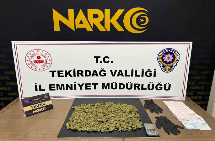 Tekirdağ’da uyuşturucu operasyonu: 10 kişi tutuklandı
