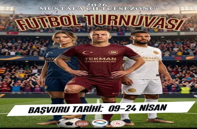 Tekman’da Mustafa Çiftçi adına futbol turnuvası düzenlenecek
