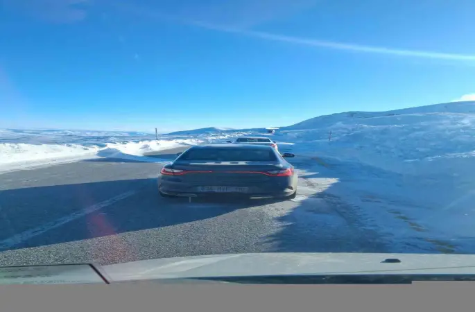 Tipi sürücülere zor anlar yaşattı
