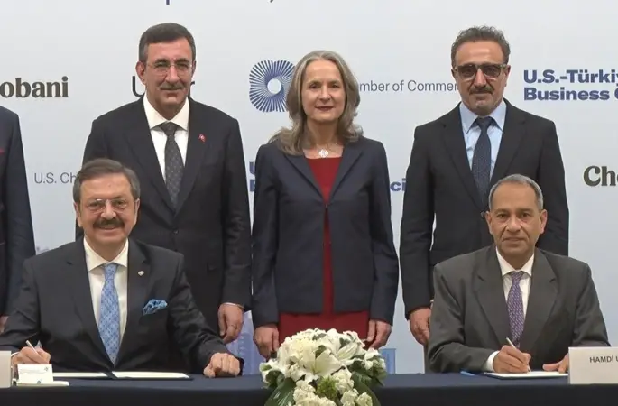 TOBB Başkanı Hisarcıklıoğlu: "Türkiye’de ve ABD’de ticaret ve yatırım ilişkilerini güçlendirmeye yönelik çok sayıda etkinliği birlikte hayata geçiriyoruz"
