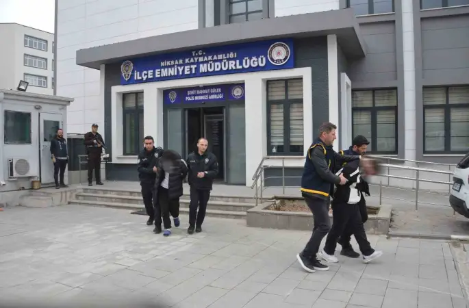 Tokat’ta evden hırsızlık yapan 2 şüpheli yakalandı
