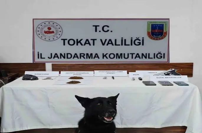 Tokat’ta jandarmadan zehir tacirlerine operasyon: 5 gözaltı
