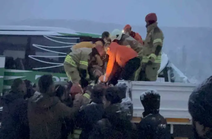 Tokat’ta otobüs-tır kazasında ölü sayısı 2’ye yükseldi
