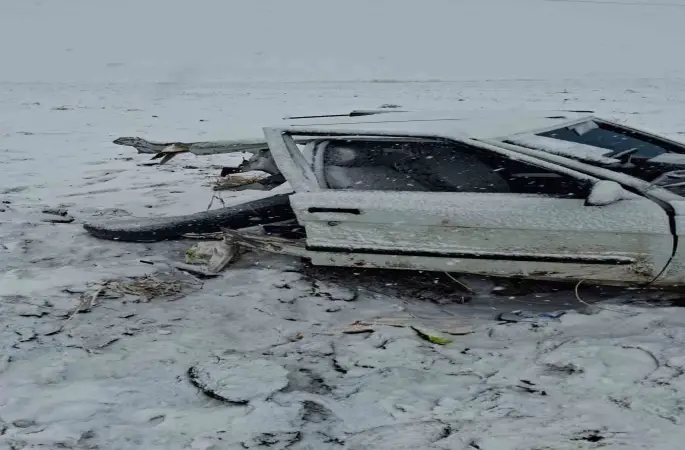Tomarza’da trafik kazası: 2 yaralı
