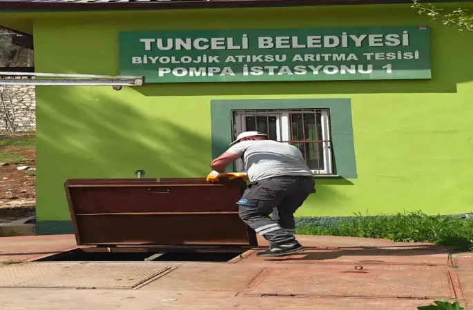 Tunceli’de altyapı için yoğun mesai
