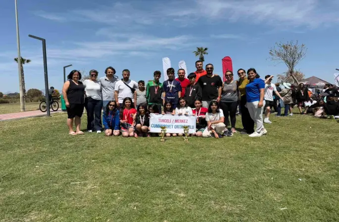 Tunceli’de bir ortaokul Türkiye 3’üncüsü oldu
