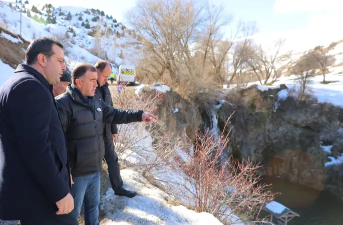 Turizme kazandırılması planlanan Sırakayalar Şelalesi’nde çalışma başlatılacak
