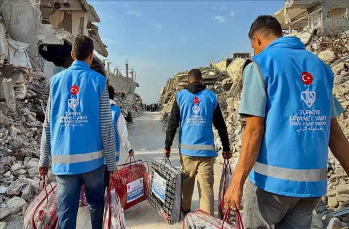 Türkiye Diyanet Vakfı bu yıl 50 milyonu aşkın ihtiyaç sahibine yardım elini uzattı