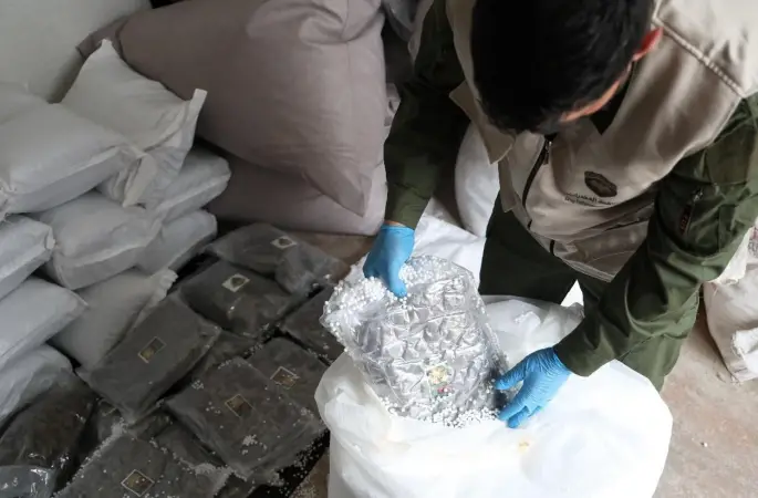 Türkiye ve Suriye’den ortak uyuşturucu operasyonu
