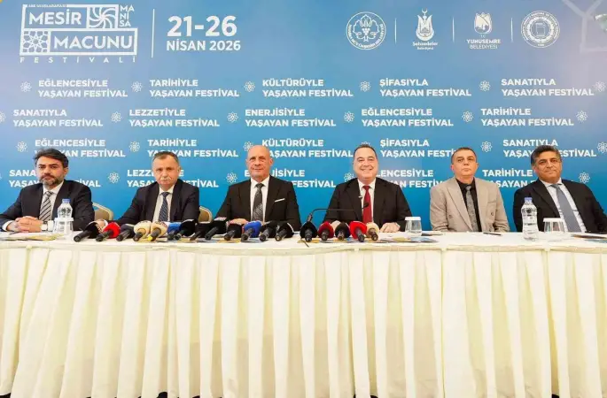 Uluslararası Manisa Mesir Macunu Festivali için geri sayım başladı
