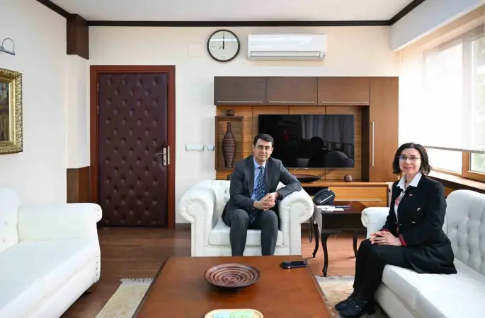 Uşak Belediye Başkan Vekili Özkan, Vali Kartal’ı ziyaret etti
