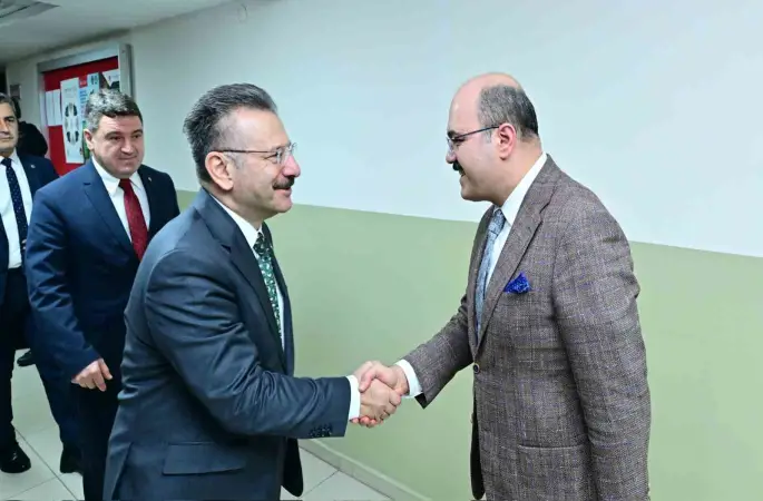 Vali Aksoy’dan veda ziyaretleri
