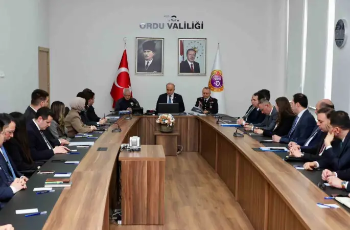 Vali Erol: "Ordu’da olayları aydınlatma oranımız yüzde 100’e ulaştı"
