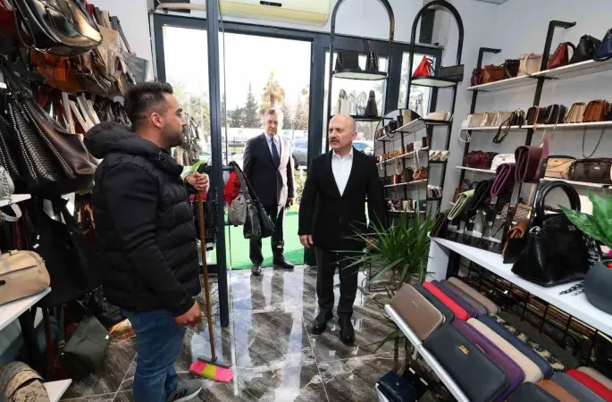 Vali Varol’dan rezerv alanda faaliyet gösteren esnafa bayram ziyaret
