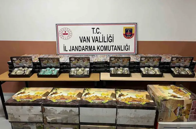Van’da gümrük kaçakçılığı operasyonu

