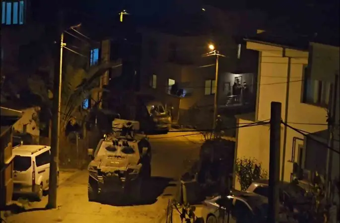 Yalova’da DAEŞ operasyonları sabaha kadar sürdü