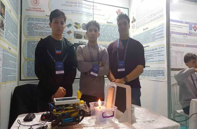 Yangına ’otonom’ müdahale
