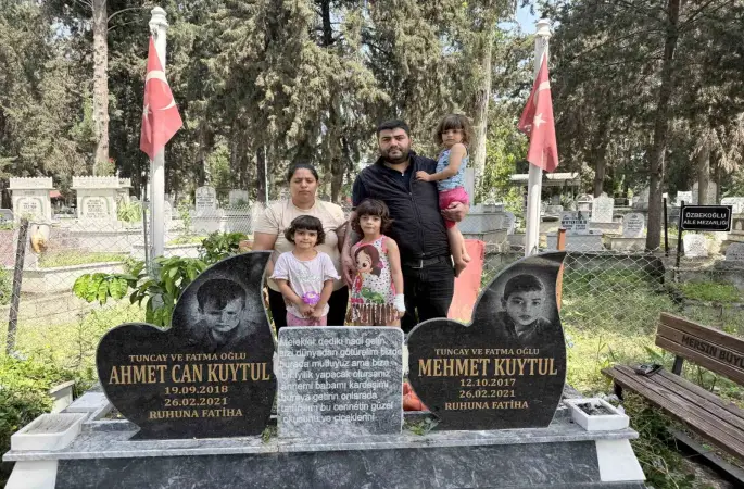 Yangında 2 evladını kaybeden anne yardım bekliyor
