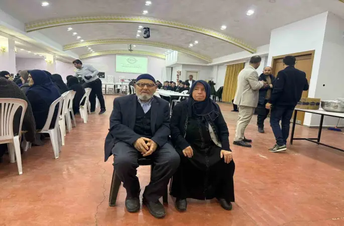 Yarım asrı aşan evlilikler gençlere örnek oldu
