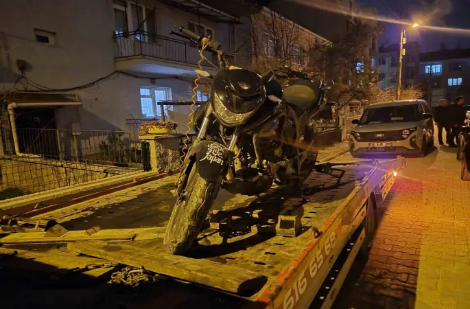 Yarışa katıldı ama polisten kaçamadı
