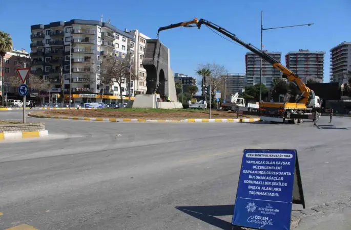 Yeni Dörtyol Köprülü Kavşağı Projesi’nde çalışmalar başladı
