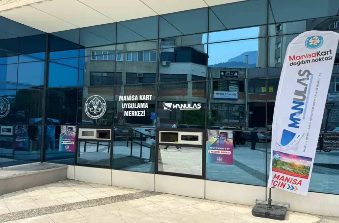 Yeni ManisaKart noktası hizmete başladı
