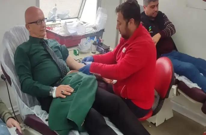 Yenipazar İlçe Milli Eğitim’den kan bağışına destek
