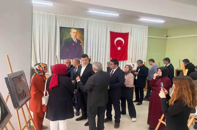 Yerköy’de manevi değerler sanatla anlatıldı
