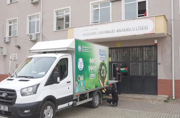 Yıldırım’da plastiğe fren: 31 okula arıtma, 32 bin öğrenciye matara
