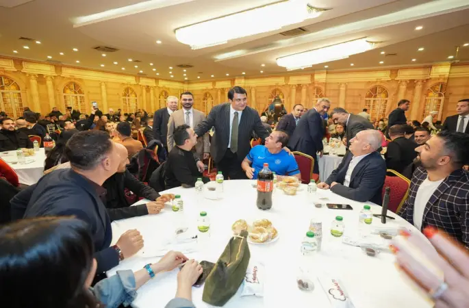 Yılmaz, amatör sporcularla iftar sofrasında buluştu
