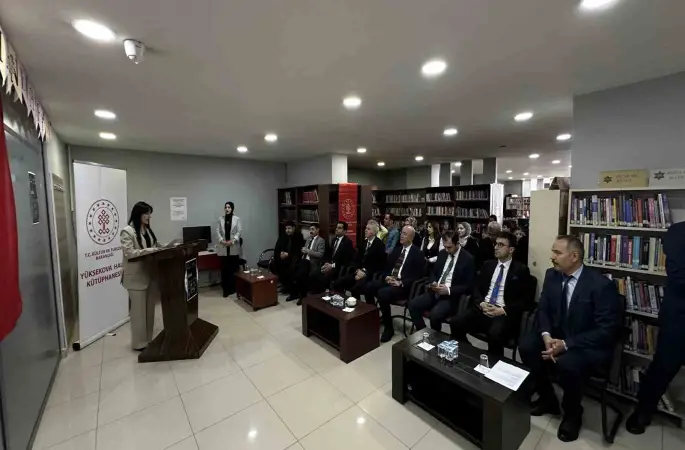 Yüksekova’da 62. Kütüphane Haftası etkinliklerle başladı
