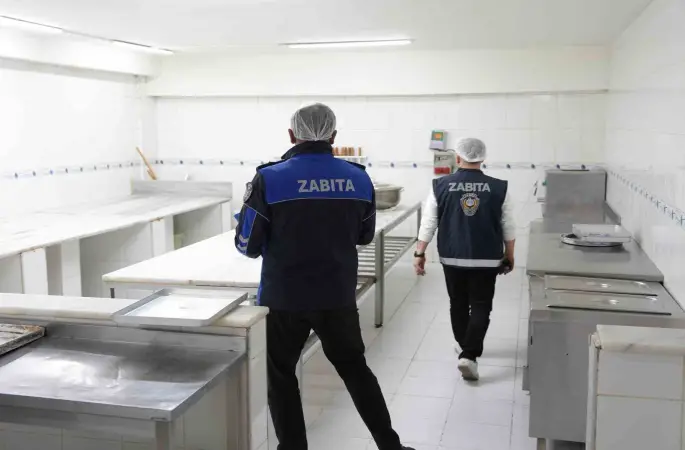 Zabıta’dan bayramlık tatlı denetimi
