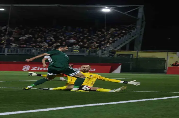 Ziraat Türkiye Kupası: Aliağa FK: 0 - Gençlerbirliği: 0 (İlk yarı)
