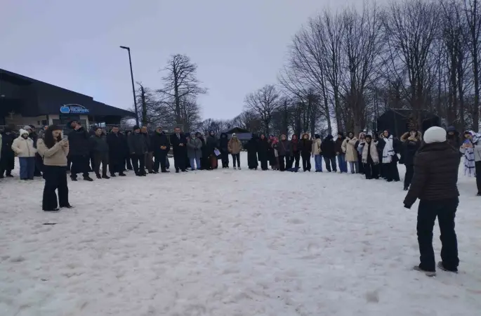 Zirvede şiir molası
